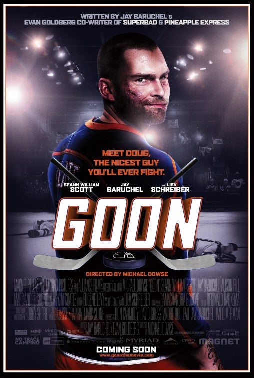 1000 piece jigsaw puzzle for the movie poster: Goon (2012) ver5
