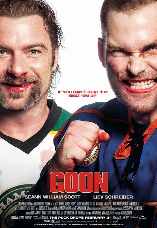 1000 piece jigsaw puzzle for the movie poster: Goon (2012) ver6
