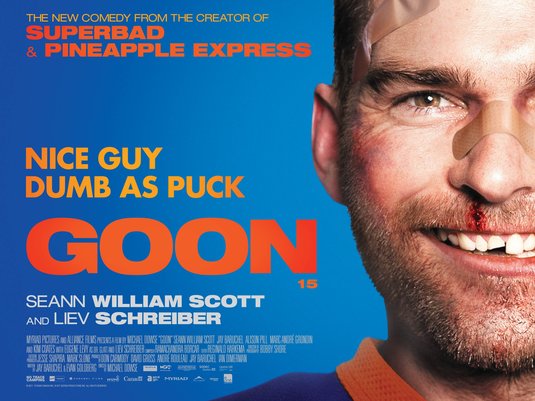 1000 piece jigsaw puzzle for the movie poster: Goon (2012) ver7