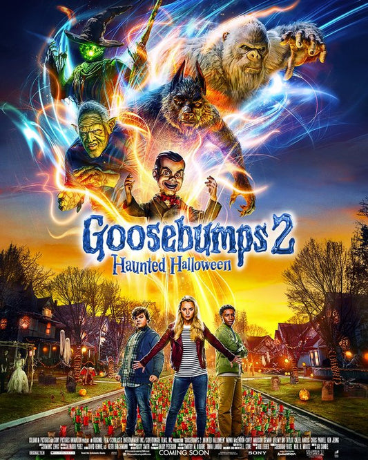 1000 piece jigsaw puzzle for the movie poster: Goosebumps 2: Haunted Halloween (2018) ver2