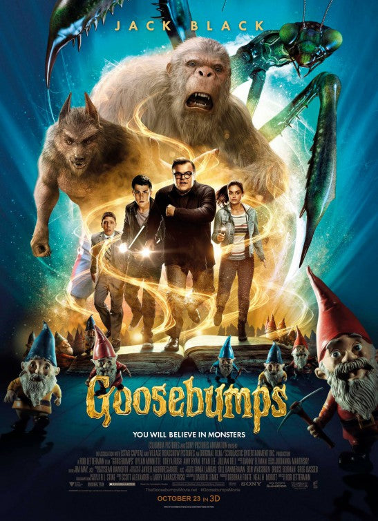 1000 piece jigsaw puzzle for the movie poster: Goosebumps (2015) ver2