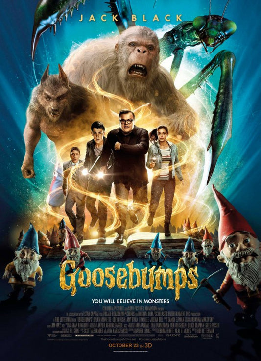 1000 piece jigsaw puzzle for the movie poster: Goosebumps (2015) ver2
