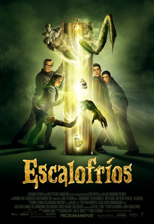 1000 piece jigsaw puzzle for the movie poster: Goosebumps (2015) ver4