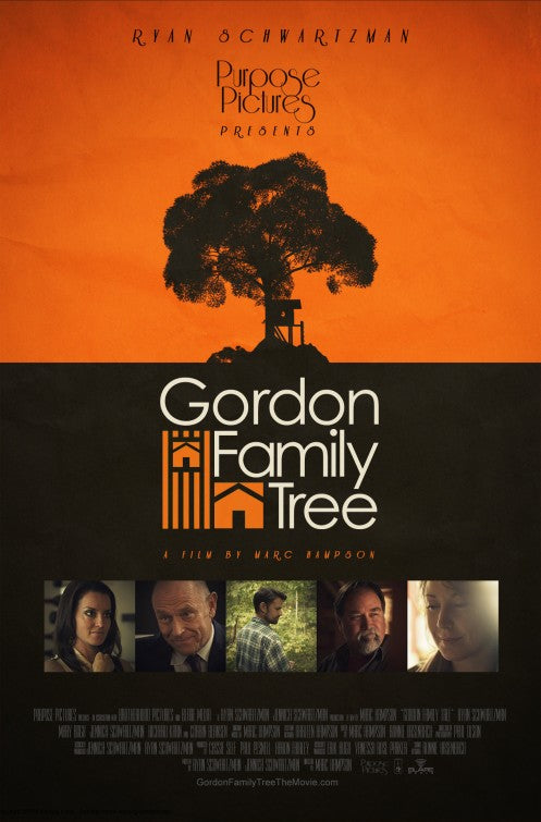 1000 piece jigsaw puzzle for the movie poster: Gordon Family Tree (2013)