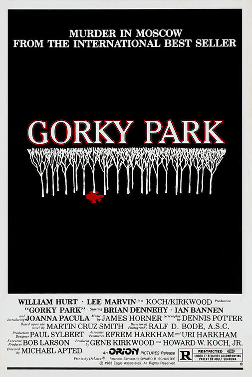 1000 piece jigsaw puzzle for the movie poster: Gorky Park (1983)