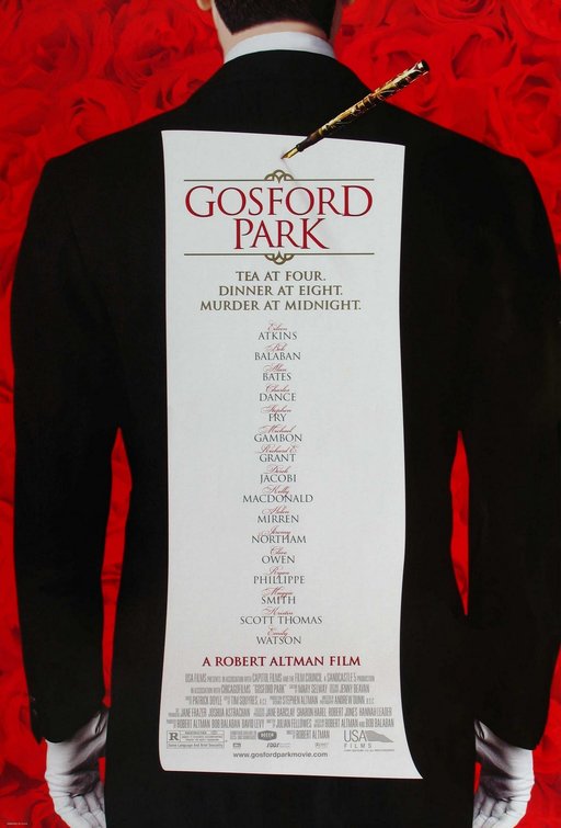 the movie poster: Gosford Park (2001) ver1