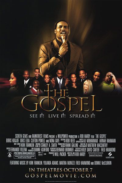 the movie poster: The Gospel (2005)