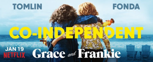 1000 piece jigsaw puzzle for tv poster: Grace and Frankie, ver12