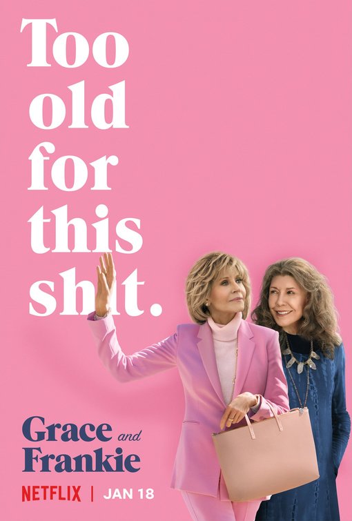 1000 piece jigsaw puzzle for tv poster: Grace and Frankie, ver13