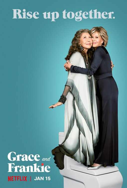 1000 piece jigsaw puzzle for tv poster: Grace and Frankie, ver14