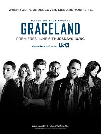 1000 piece jigsaw puzzle for tv poster: Graceland, ver2
