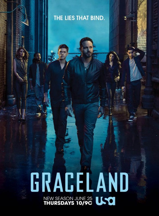 1000 piece jigsaw puzzle for tv poster: Graceland, ver4