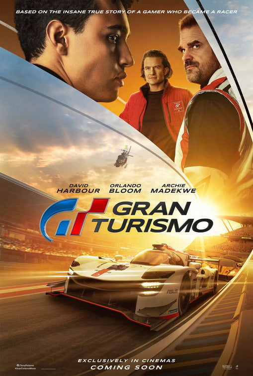1000 piece jigsaw puzzle for the movie poster: Gran Turismo (2023) ver2