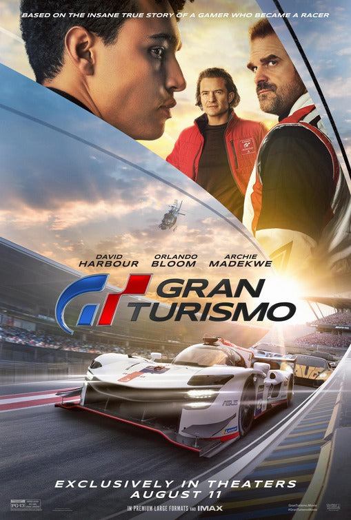 1000 piece jigsaw puzzle for the movie poster: Gran Turismo (2023) ver8