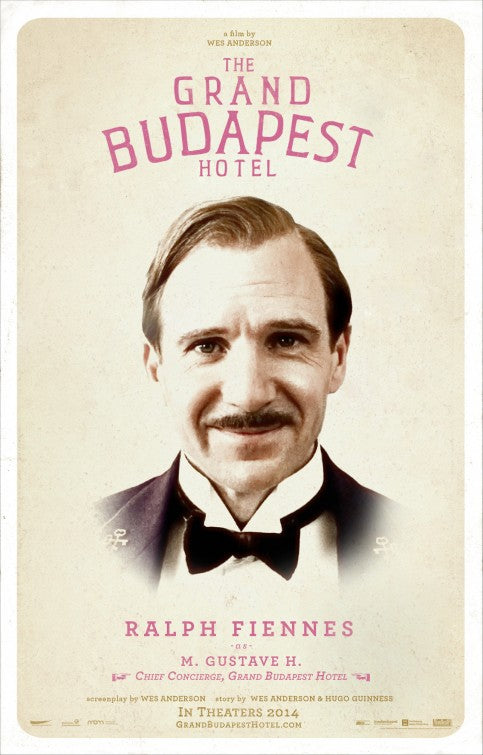 1000 piece jigsaw puzzle for the movie poster: The Grand Budapest Hotel (2014) ver10
