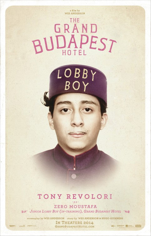 1000 piece jigsaw puzzle for the movie poster: The Grand Budapest Hotel (2014) ver12