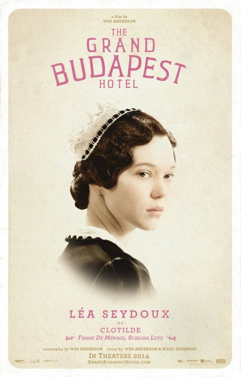 1000 piece jigsaw puzzle for the movie poster: The Grand Budapest Hotel (2014) ver14