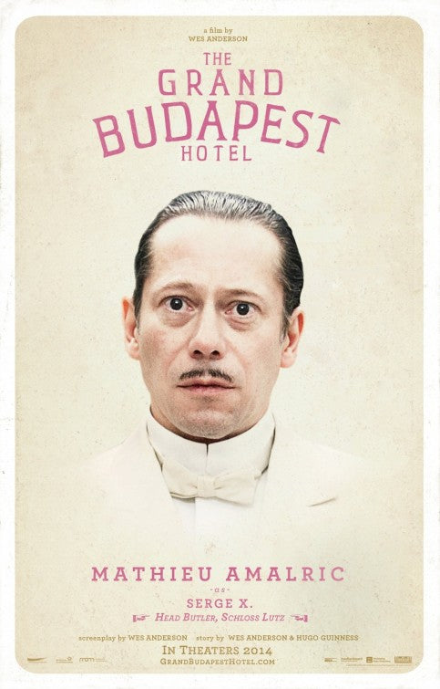 1000 piece jigsaw puzzle for the movie poster: The Grand Budapest Hotel (2014) ver16
