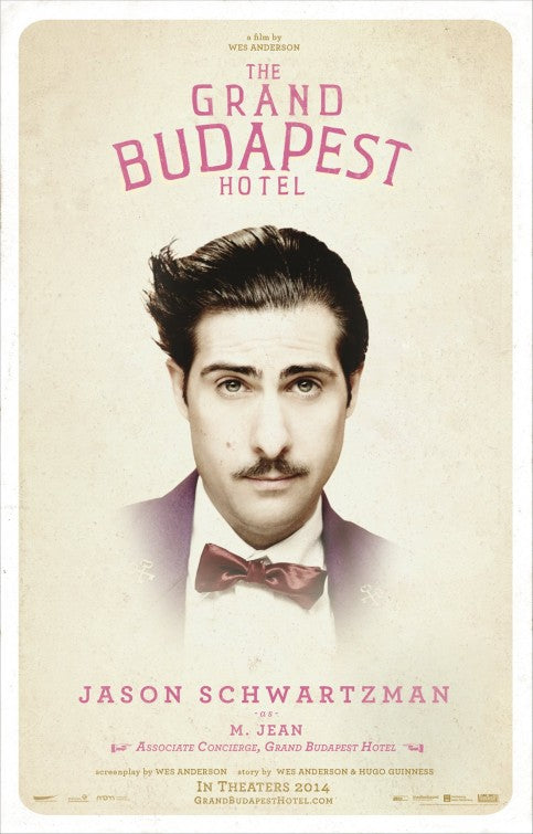 1000 piece jigsaw puzzle for the movie poster: The Grand Budapest Hotel (2014) ver6