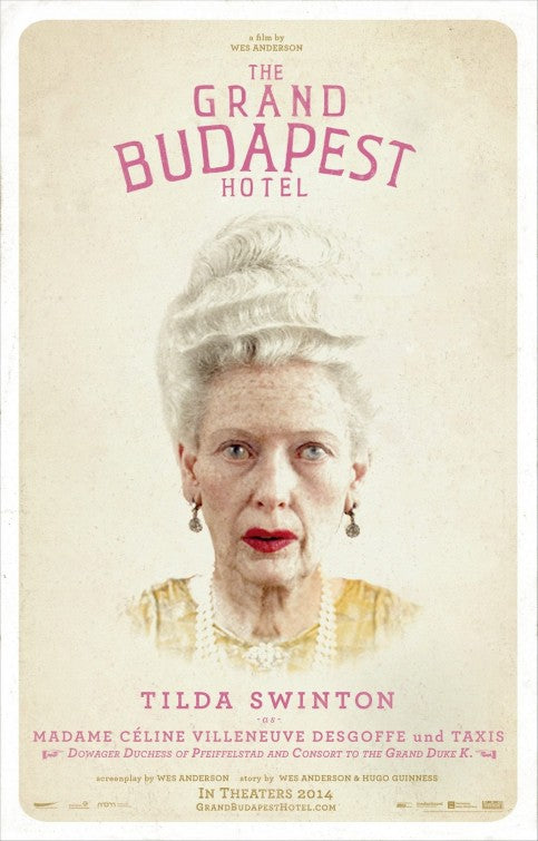 1000 piece jigsaw puzzle for the movie poster: The Grand Budapest Hotel (2014) ver9