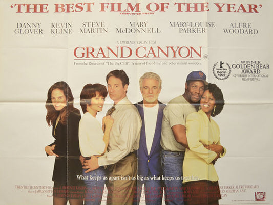 1000 piece jigsaw puzzle for the movie poster: Grand Canyon (1991) ver3