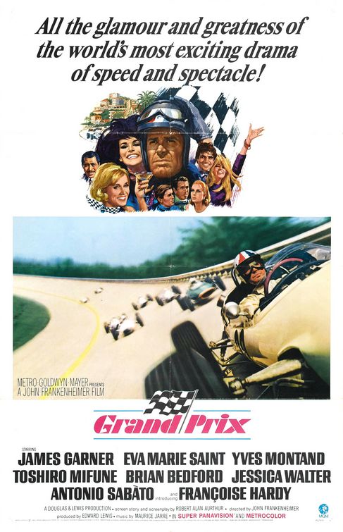 the movie poster: Grand Prix (1966)