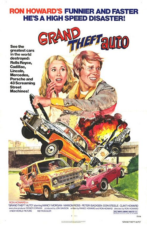 the movie poster: Grand Theft Auto (1977)