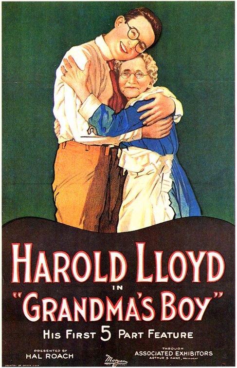the movie poster: Grandma's Boy (1922)