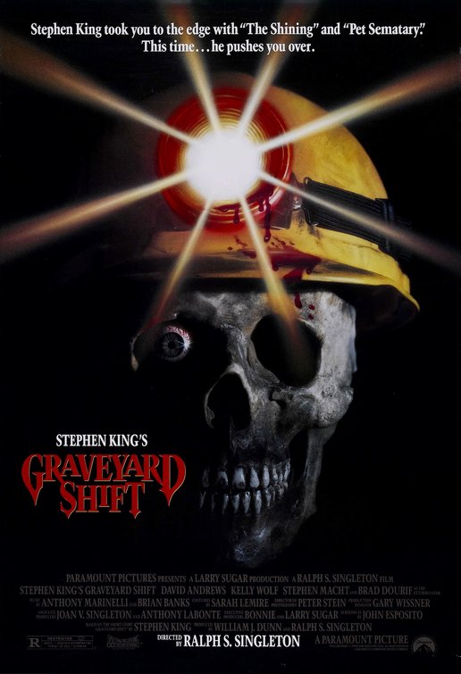 the movie poster: Graveyard Shift (1990)