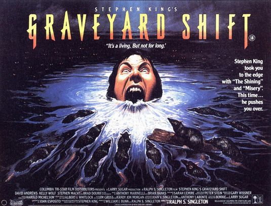 the movie poster: Graveyard Shift (1990) ver3