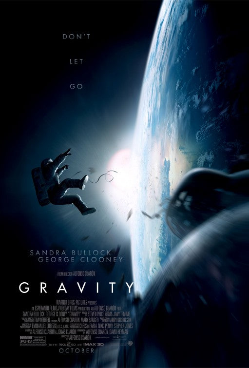 1000 piece jigsaw puzzle for the movie poster: Gravity (2013)