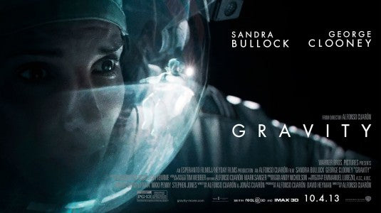 1000 piece jigsaw puzzle for the movie poster: Gravity (2013) ver3