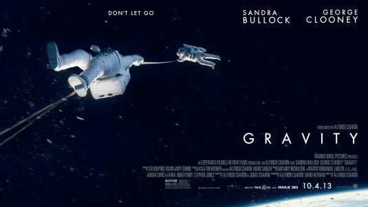 1000 piece jigsaw puzzle for the movie poster: Gravity (2013) ver4