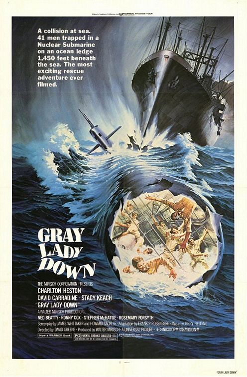 the movie poster: Gray Lady Down (1978)