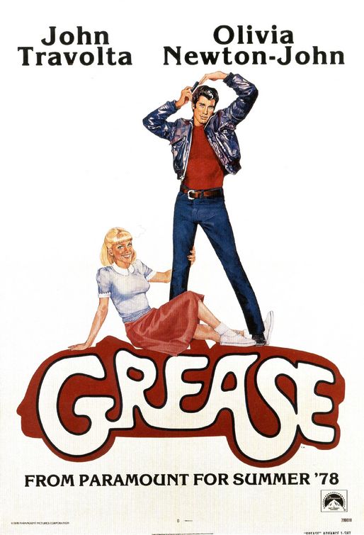 the movie poster: Grease (1978)