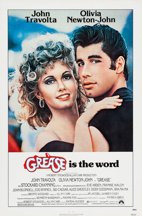 the movie poster: Grease (1978) ver2
