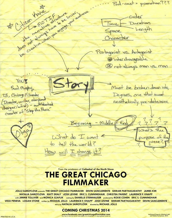 1000 piece jigsaw puzzle for the movie poster: The Great Chicago Filmmaker (2014) ver3