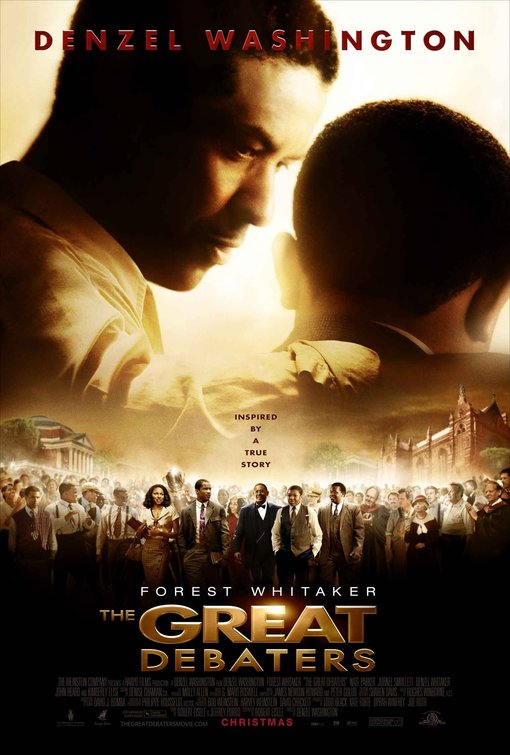 the movie poster: The Great Debaters (2007)
