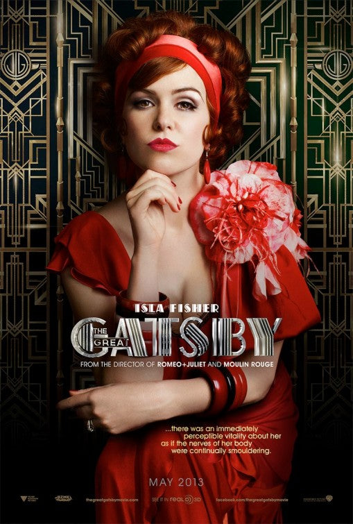 1000 piece jigsaw puzzle for the movie poster: The Great Gatsby (2013)
