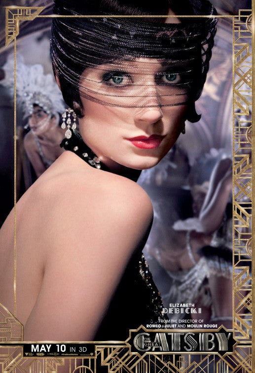 1000 piece jigsaw puzzle for the movie poster: The Great Gatsby (2013) ver11