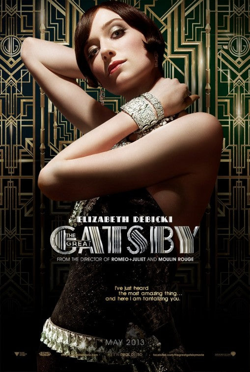 1000 piece jigsaw puzzle for the movie poster: The Great Gatsby (2013) ver3