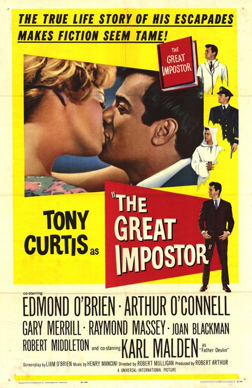 the movie poster: The Great Impostor (1961)