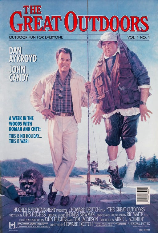 the movie poster: The Great Outdoors (1988)