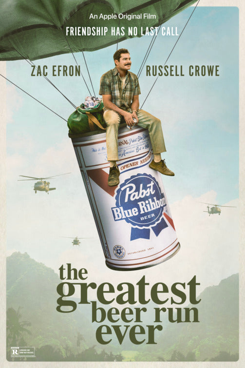 1000 piece jigsaw puzzle for the movie poster: The Greatest Beer Run Ever (2022)