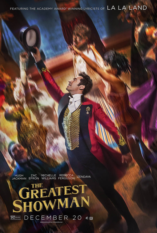 1000 piece jigsaw puzzle for the movie poster: The Greatest Showman (2017) ver6