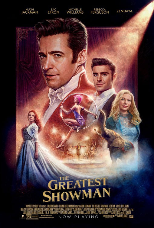 1000 piece jigsaw puzzle for the movie poster: The Greatest Showman (2017) ver8