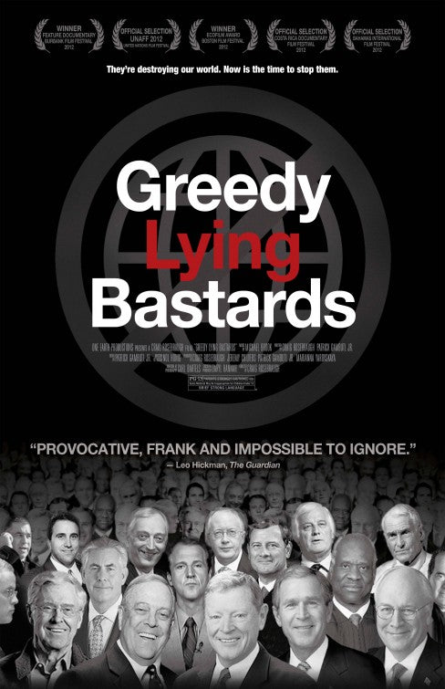 1000 piece jigsaw puzzle for the movie poster: Greedy Lying Bastards (2013) ver4