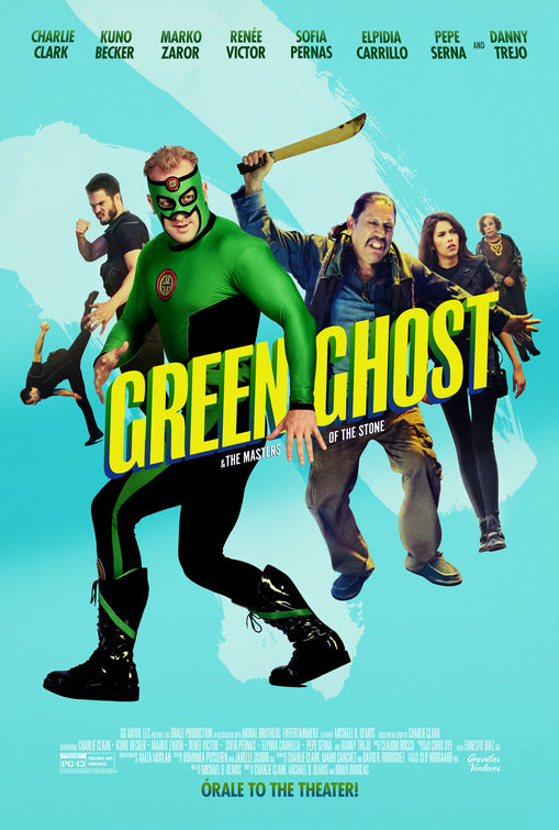 1000 piece jigsaw puzzle for the movie poster: Green Ghost and the Masters of the Stone (2022)