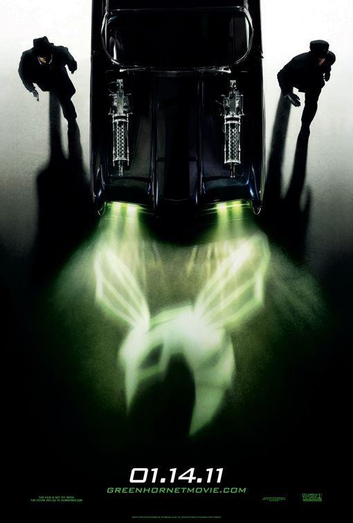 1000 piece jigsaw puzzle for the movie poster: The Green Hornet (2011)
