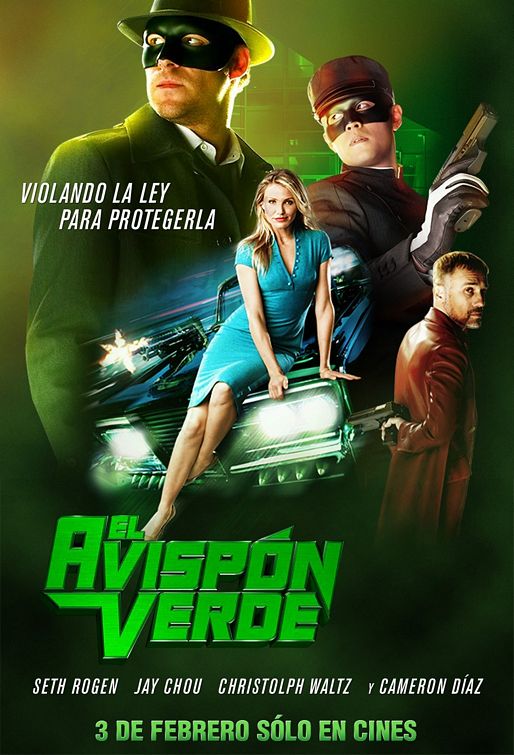 1000 piece jigsaw puzzle for the movie poster: The Green Hornet (2011) ver4